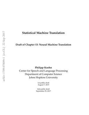 PDF Document Cover - Neural Machine Translation: A Comprehensive Guide from Fundamentals to Advanced Architectures